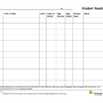 47 Printable Reading Log Templates For Kids Middle School Adults