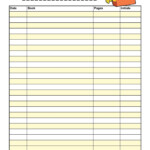 47 Printable Reading Log Templates For Kids Middle School Adults