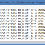 A Change To The Fields In The Netlogon log File From Windows 2012 And