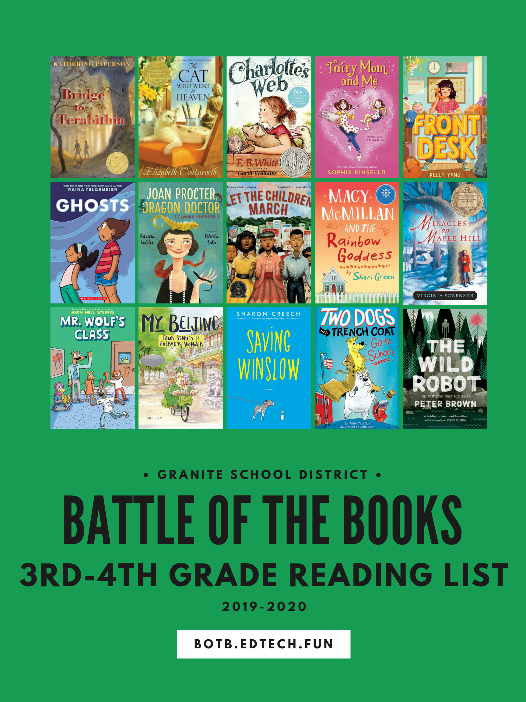 Battle Of The Books Reading List Multiplyillustration