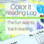 Color It A NEW Take On The Daily Reading Log For Grades 2 5 Reading