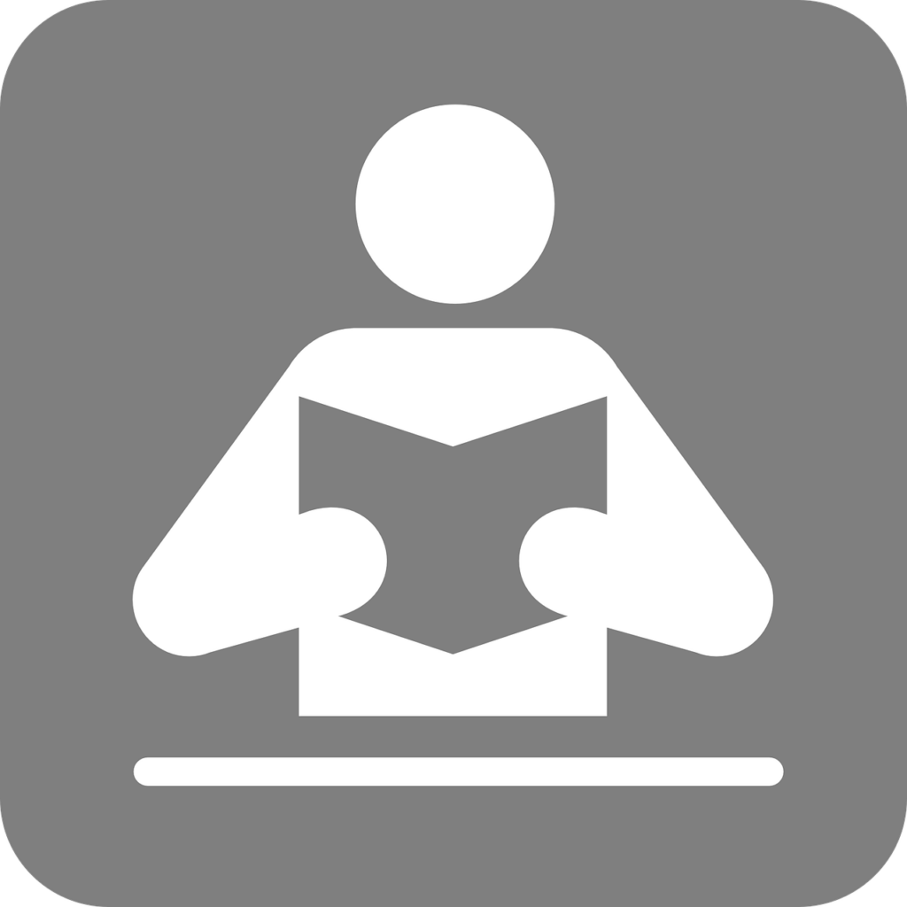 Free Vector Graphic Reading Book Symbol Icon Reader Free Image 