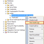 How To Analyze And Read SQL Server Audit Information