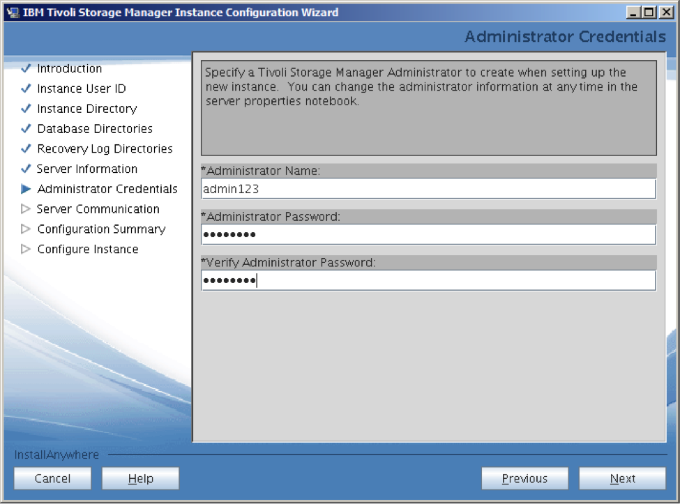 How To Configure Tivoli Storage Manager TSM Server Instance Using 