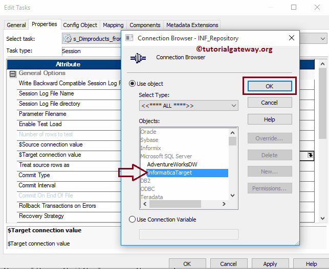 How To Create Session In Informatica