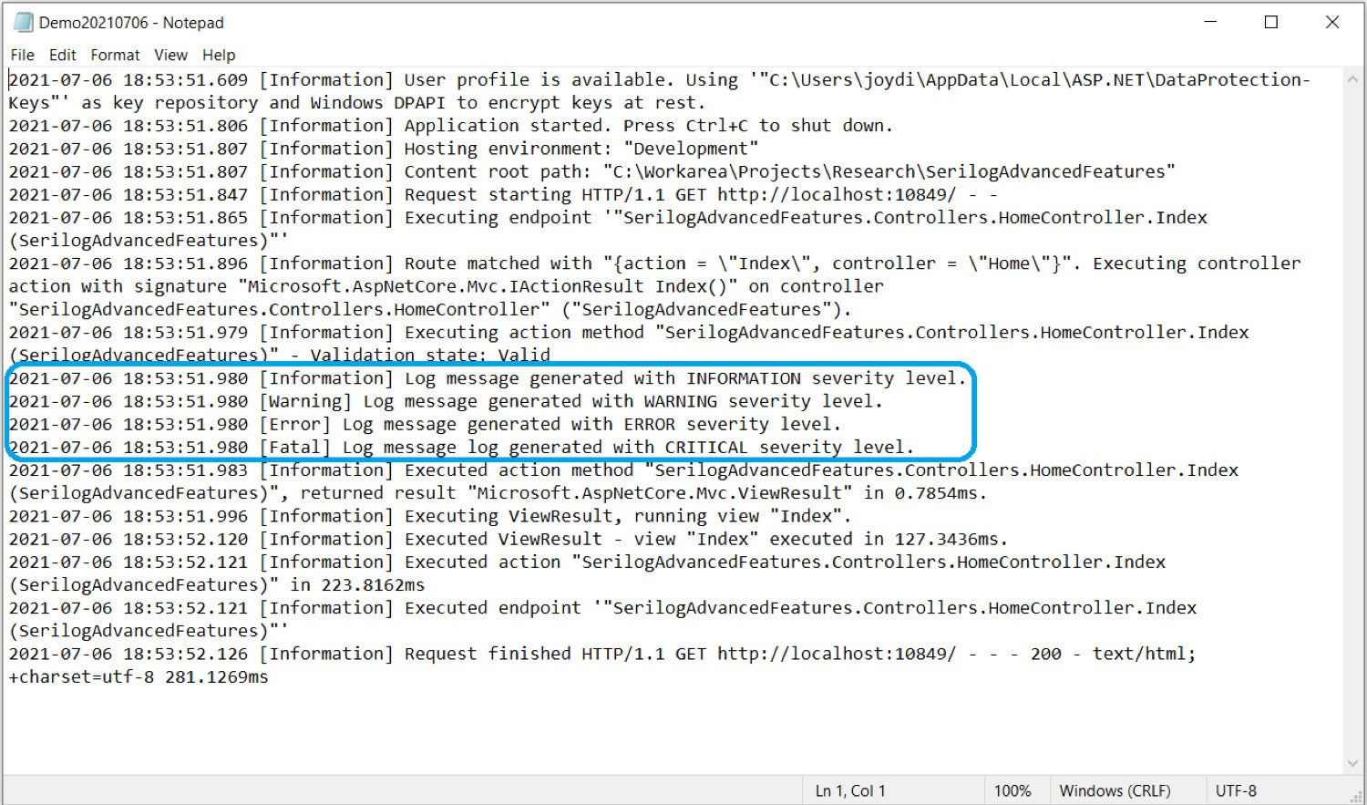 How To Use Advanced Serilog Features In ASP NET Core MVC Tech News 