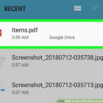 How To View PDF Files On An Android Phone with Pictures