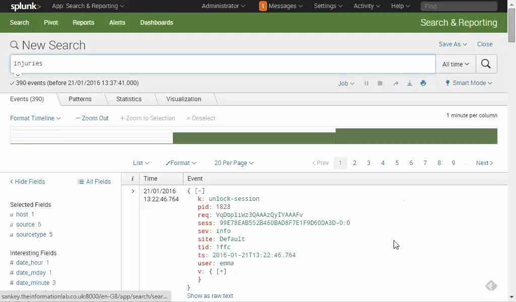 Intro To Searching Tableau Server Log Files With Splunk YouTube