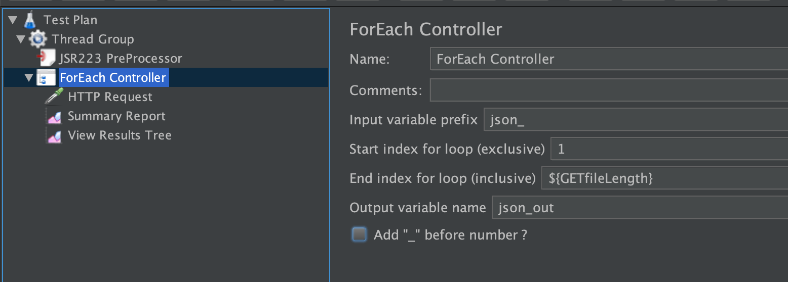 Jmeter JSR223 Groovy Read File Line By Line And Do Http POST Stack