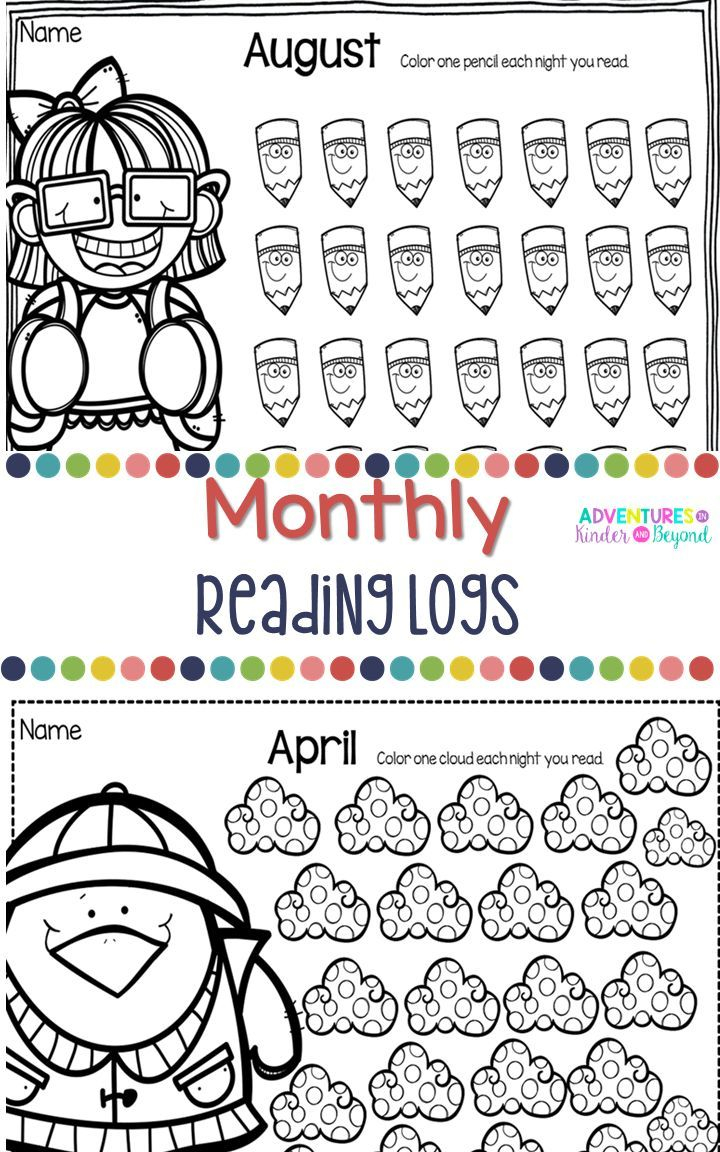 Looking For A Way To Keep Track Of Your Student s Reading These Cute 