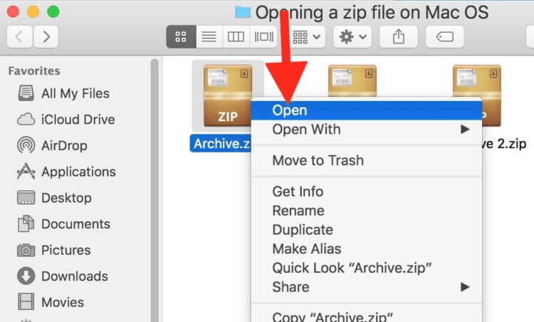 Mac OS Issue Resolved Unable To Expand Zip File On Mac Air