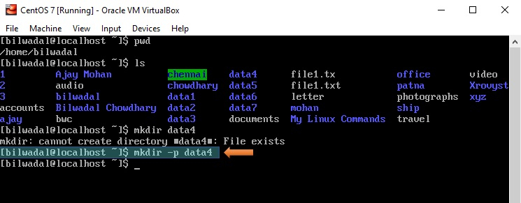 Make Directory Using Mkdir Command In Linux Tutorial For Beginners