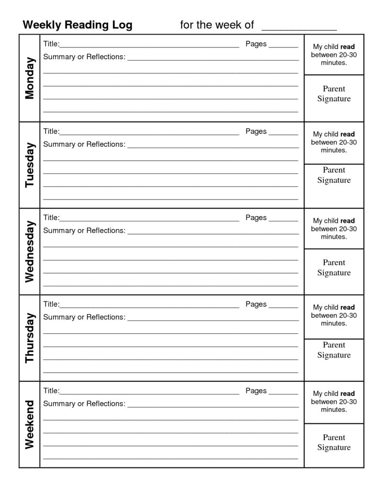 Pin On Homework Logs