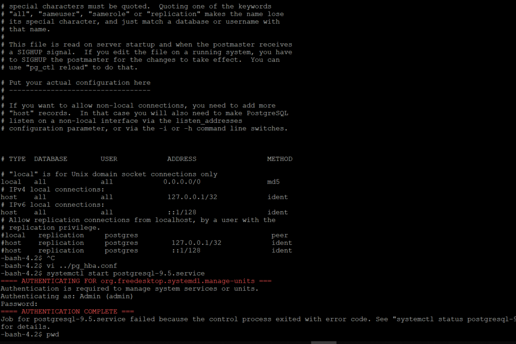 Postgresql Parse Error In Pg hba conf Database Administrators Stack 