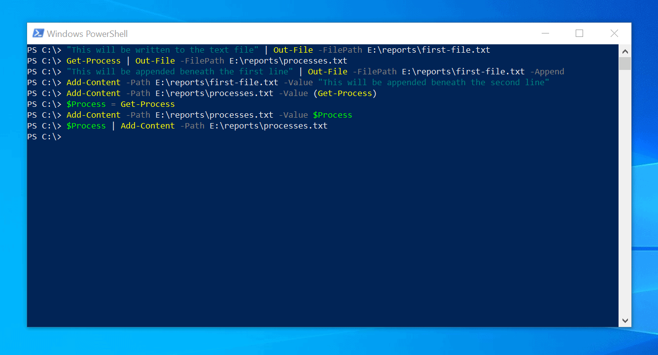 PowerShell Write To File How To Use PowerShell To Write To A Text File