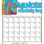 Printable Minute Reading Log Woo Jr Kids Activities