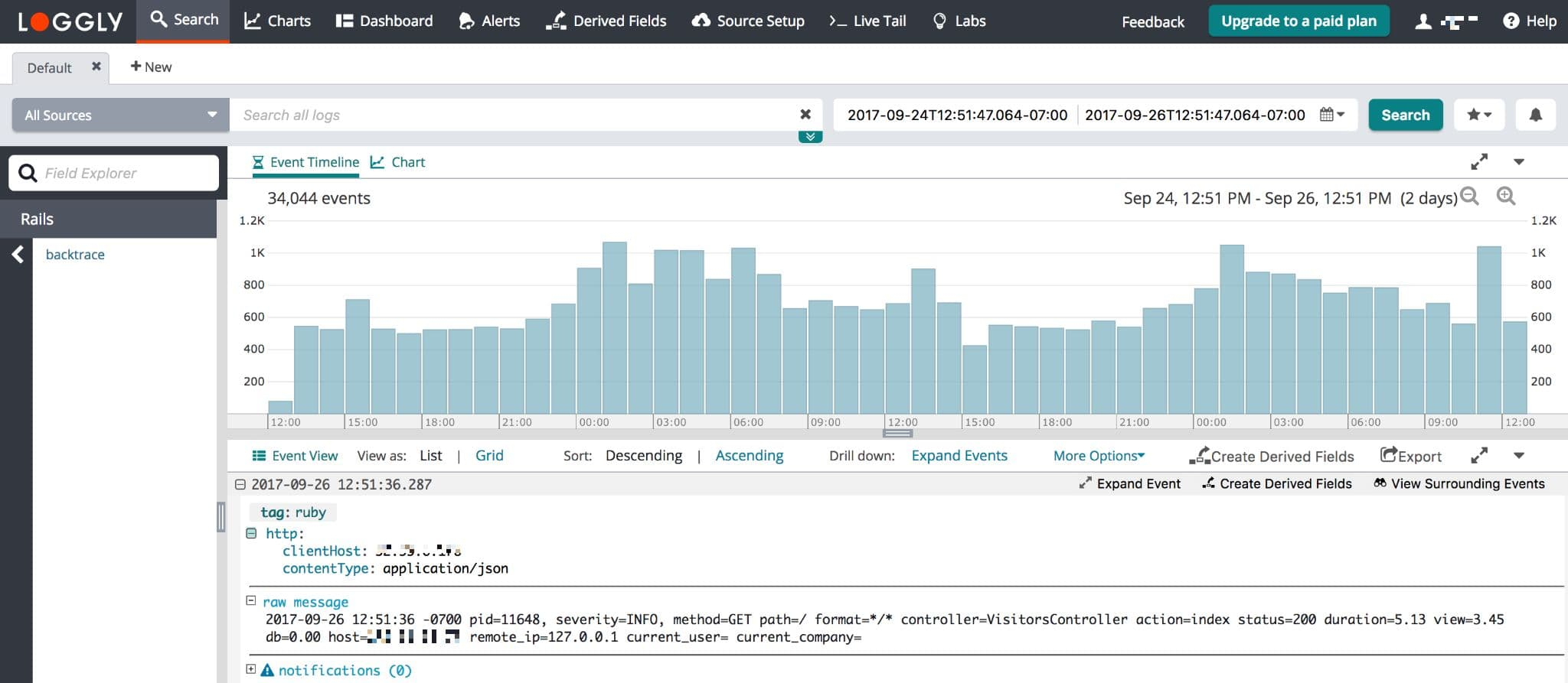 Rails Logging Loggly