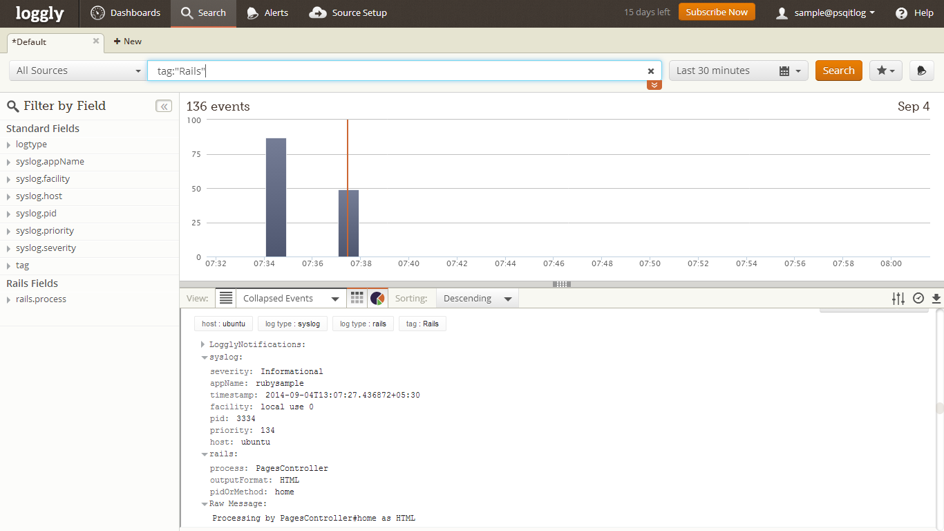 Rails Logging Loggly