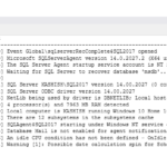 Read SQL Server Error Logs Using The Xp readerrorlog Command