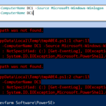 Reading Event Log Remotely With Get EventLog In Powershell Stack Overflow