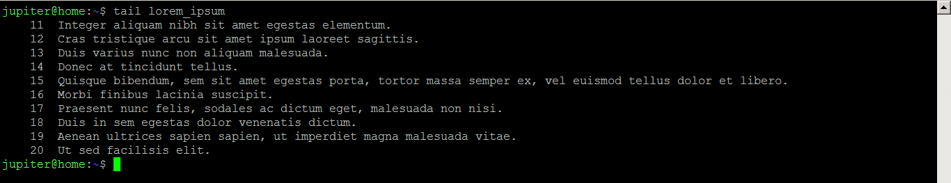 Reading Files From The Command Line Linux Home Server