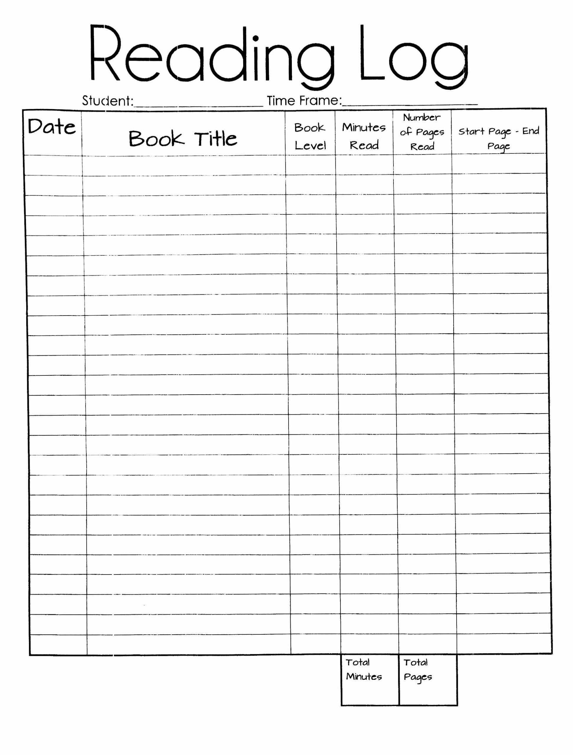 Reading Logs With Date Monthly Ten Free Printable Calendar 2020 2021