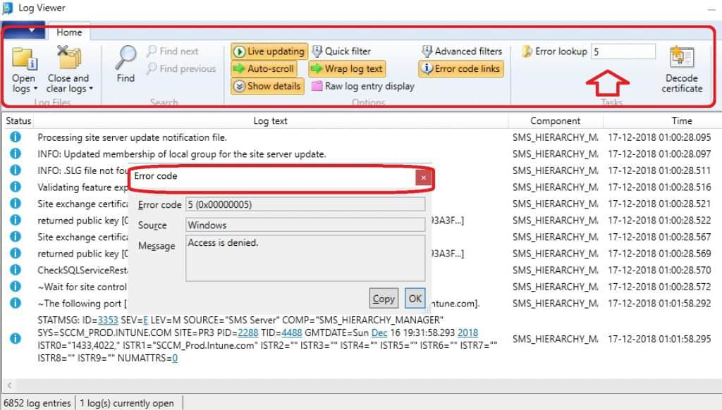 SCCM Logs And Quick Tips To Read Logs Anoopcnair