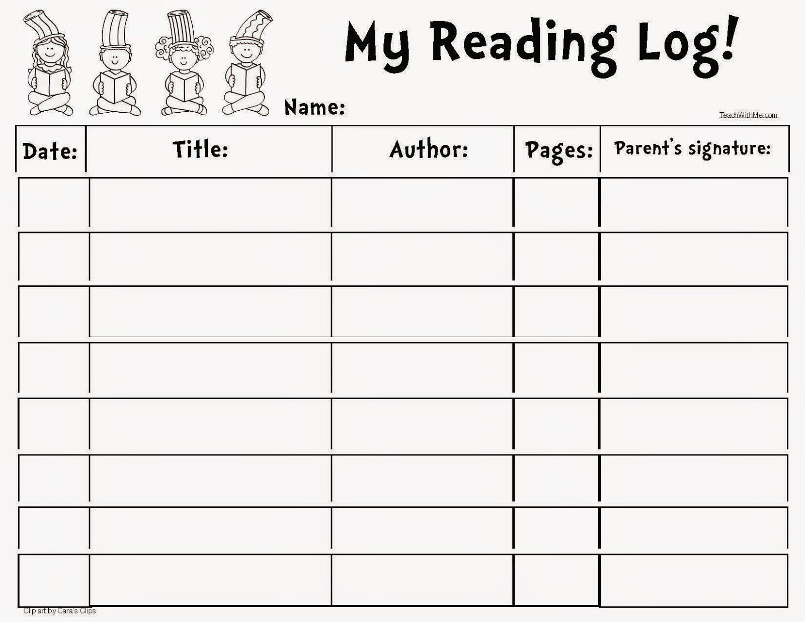 Seuss Themed Reading Log Classroom Freebies Reading Log Elementary 