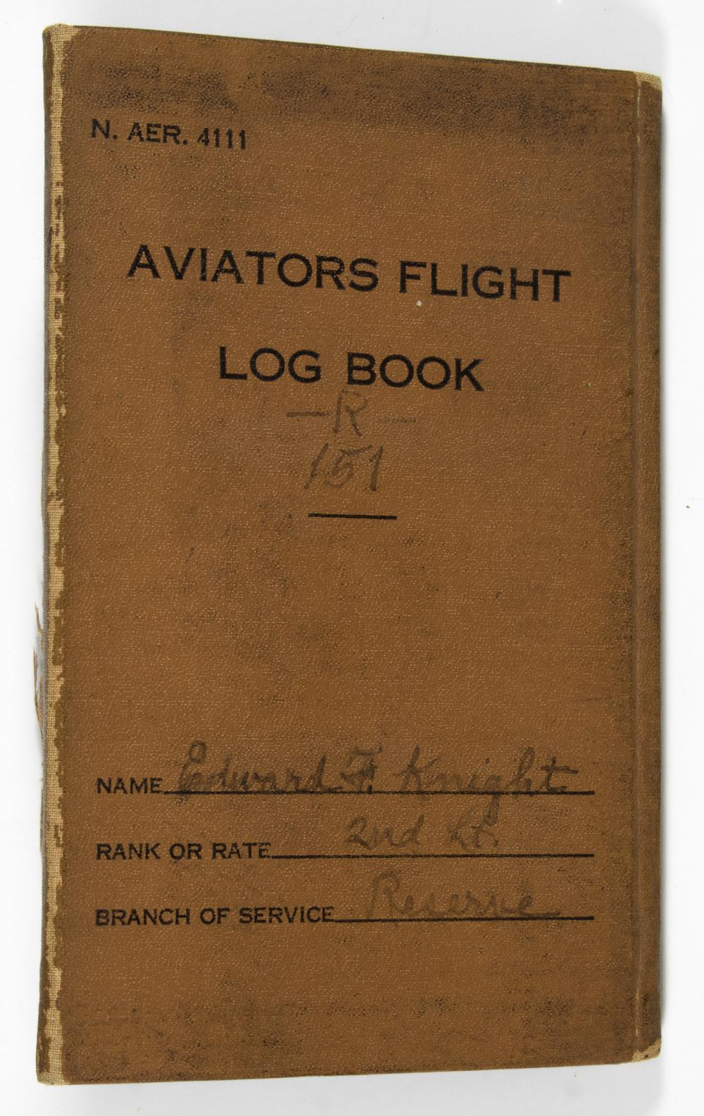 Sold Price AVIATOR S FLIGHT LOG BOOK FROM SECOND LIEUTENANT EDWARD F 