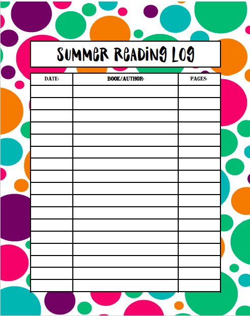 Summer Reading Lists For Kids Plus Printable Log Summer Reading 