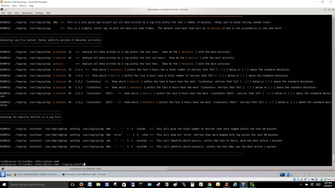 Syslog Data Log File Analysis Linux Unix YouTube