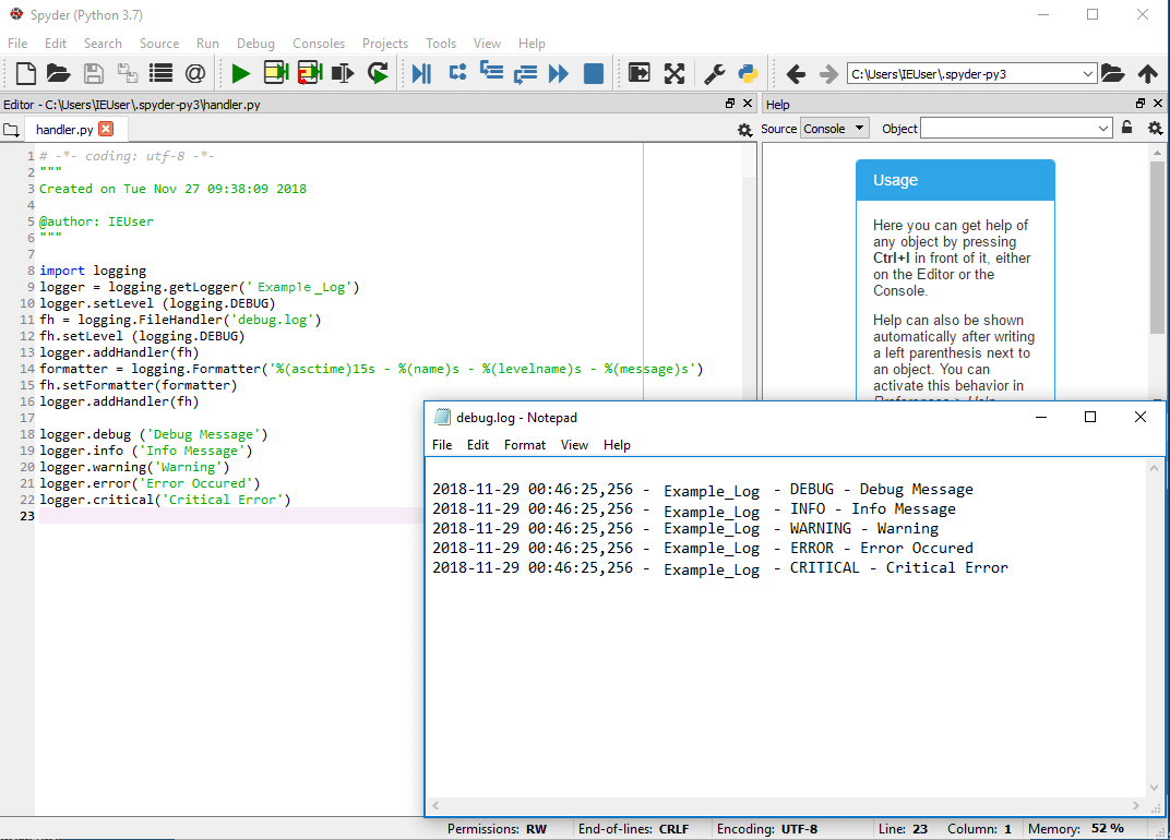 The Python Logging Module How Logging To File Works IONOS