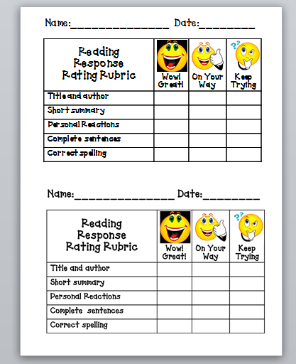 Third Grade Thinkers Independent Reading And The Reading Journal