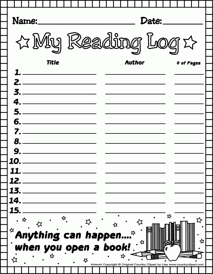  Twinkle Teaches Reading Logs