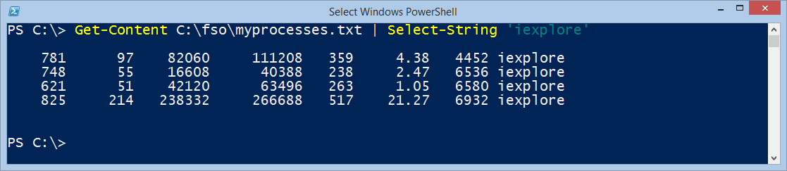 Use Select String Cmdlet In PowerShell To View Contents Of Log File 