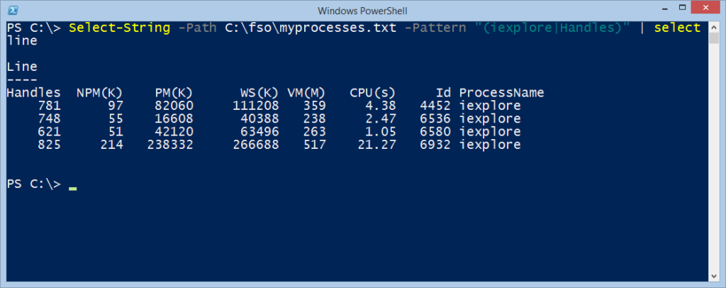 Use Select String Cmdlet In PowerShell To View Contents Of Log File 