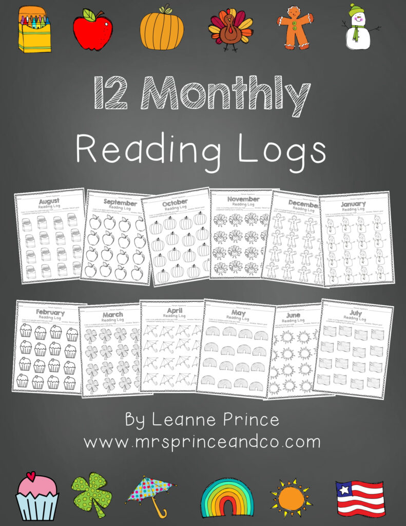 10 Reading Log For Kids Examples PDF Word Examples