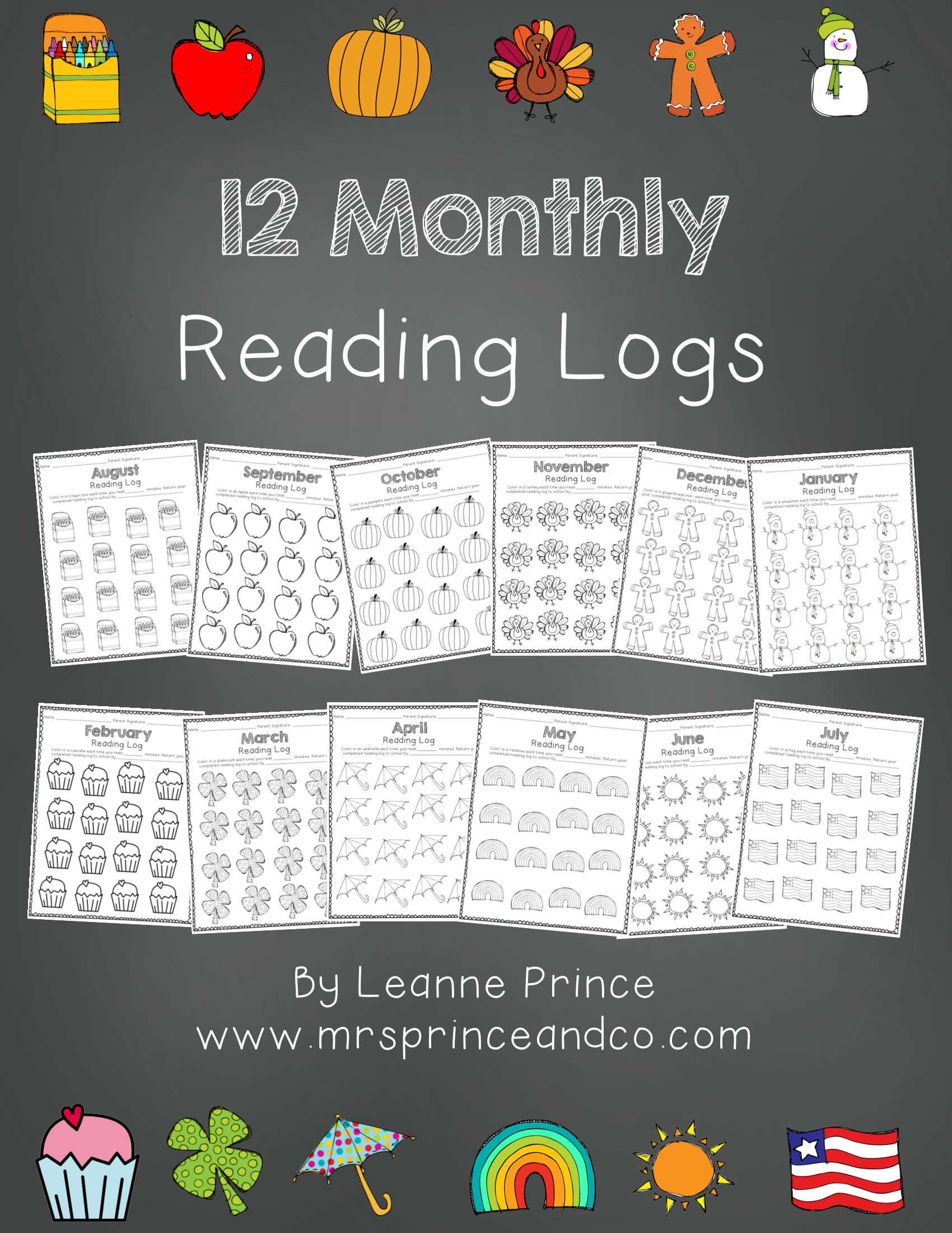 10 Reading Log For Kids Examples PDF Word Examples