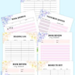10 Reading Log Printable Planners For Every Book Lover Reading