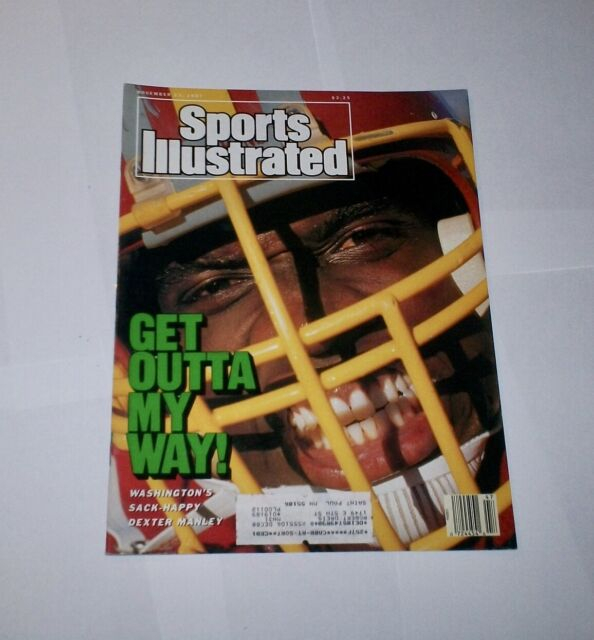 1987 Sports Illustrated DEXTER MANLEY Washington REDSKINS EBay