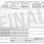 20 Truck Driver Log Book Excel Template Best Template Design