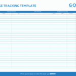 25 Printable IRS Mileage Tracking Templates GOFAR