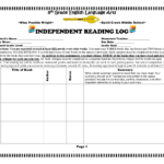 29 Printable Reading Log Examples In PDF Examples