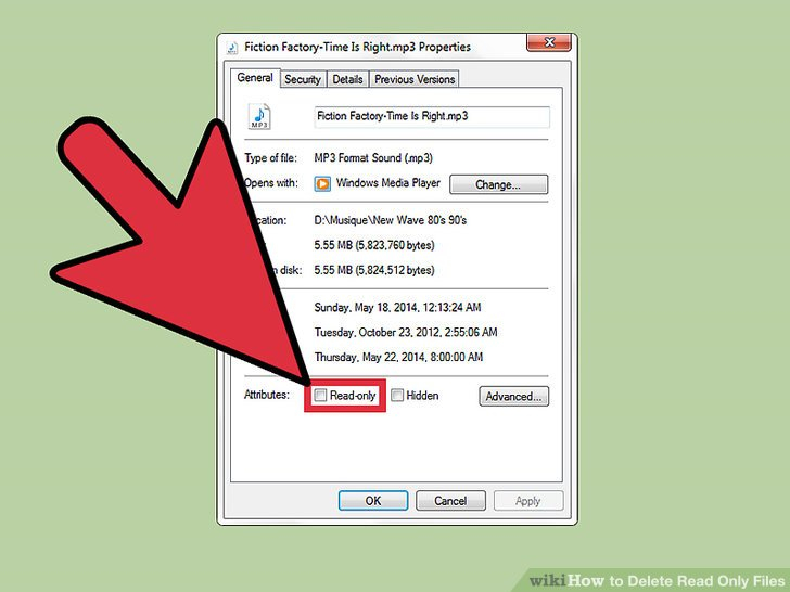 4 Easy Ways To Delete Read Only Files WikiHow