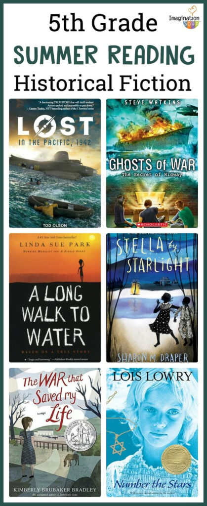 5th Grade Summer Reading List Ages 10 11 Historical Fiction Books 