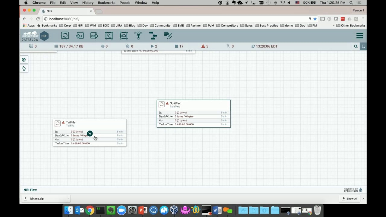 Apache NiFi Kafka Real Time Log File Dataflow YouTube