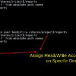 Assign Read Write Access To A User On Specific Directory In Linux