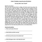 English Worksheets Reading Worksheets Reading Comprehension