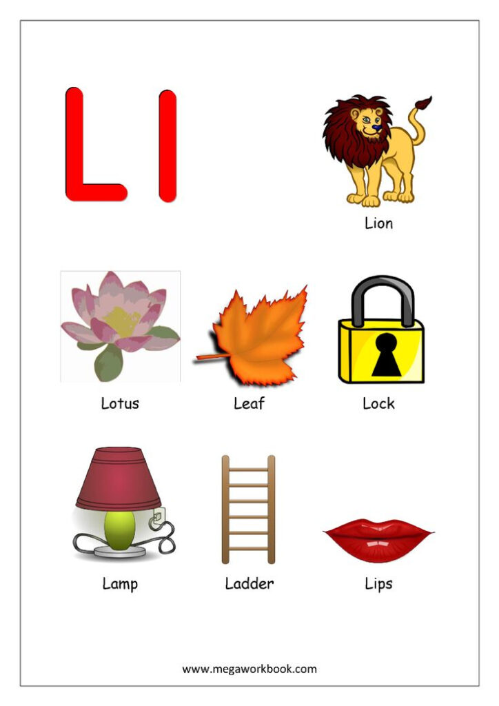 Free Printable English Worksheets Alphabet Reading Letter 