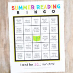 Free Printable Summer Reading Bingo Reading Bingo Summer Reading